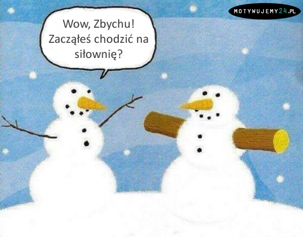 Zacząłeś chodzić na siłownię?