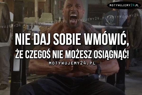 Nie daj sobie wmówić, że..