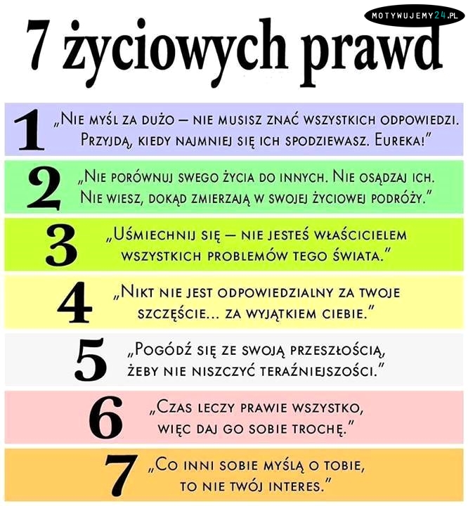 Aby lepiej się żyło i mocniej trenowało