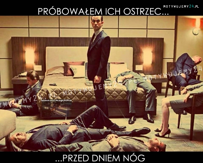 Próbowałem ich ostrzec