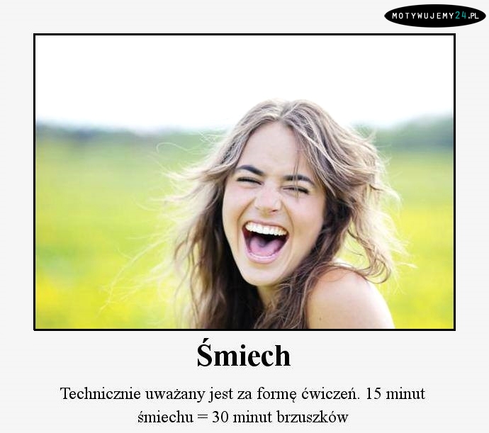 Trening + śmiech = brzuch ze stali