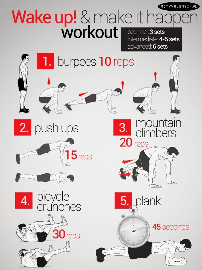 Wake up workout