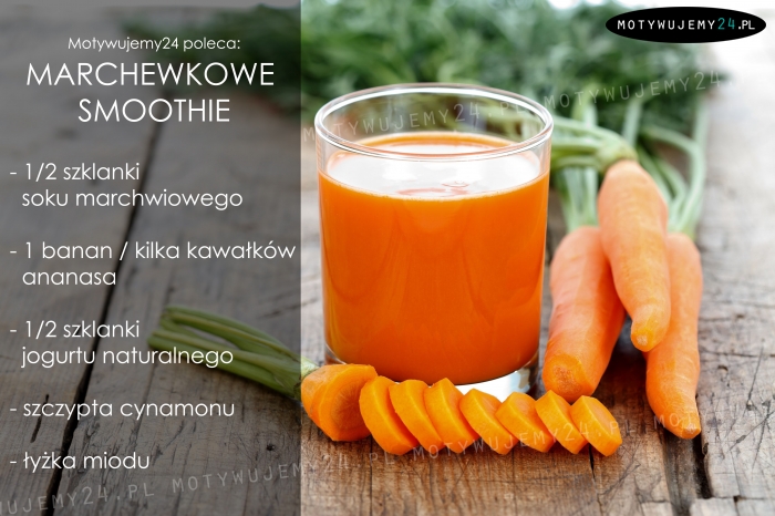 Marchewkowe smoothie