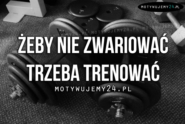 Żeby nie zwariować...