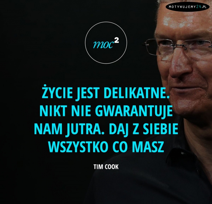 Życie jest delikatne...