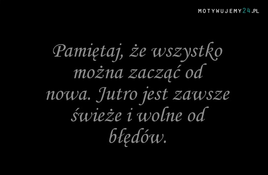 Pamiętaj!