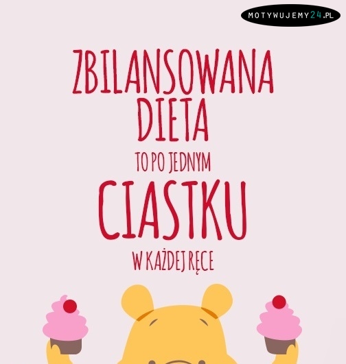 Zbilansowana dieta...