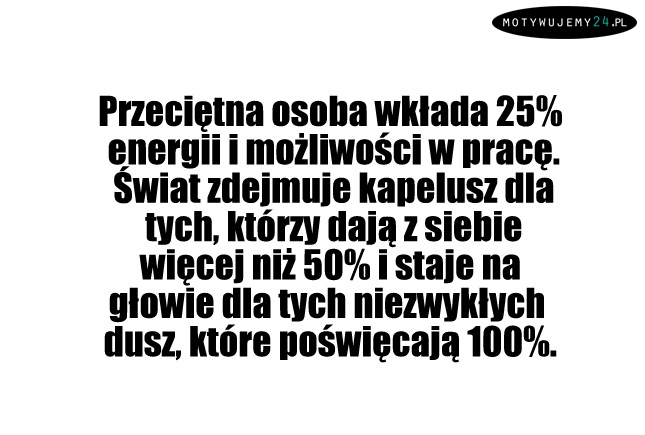 Przeciętna osoba...