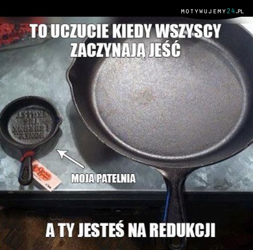 To uczucie, kiedy wszczyscy zaczynają jeść...