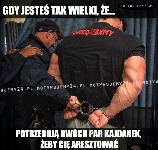 Gdy jesteś tak wielki, że...