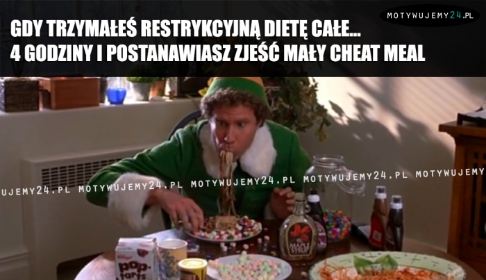 Gdy trzymałeś restrykcyjną dietę...