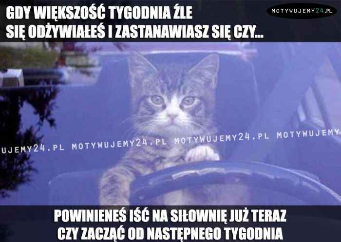 Gdy większość tygodnia źle się odżywiałeś i...