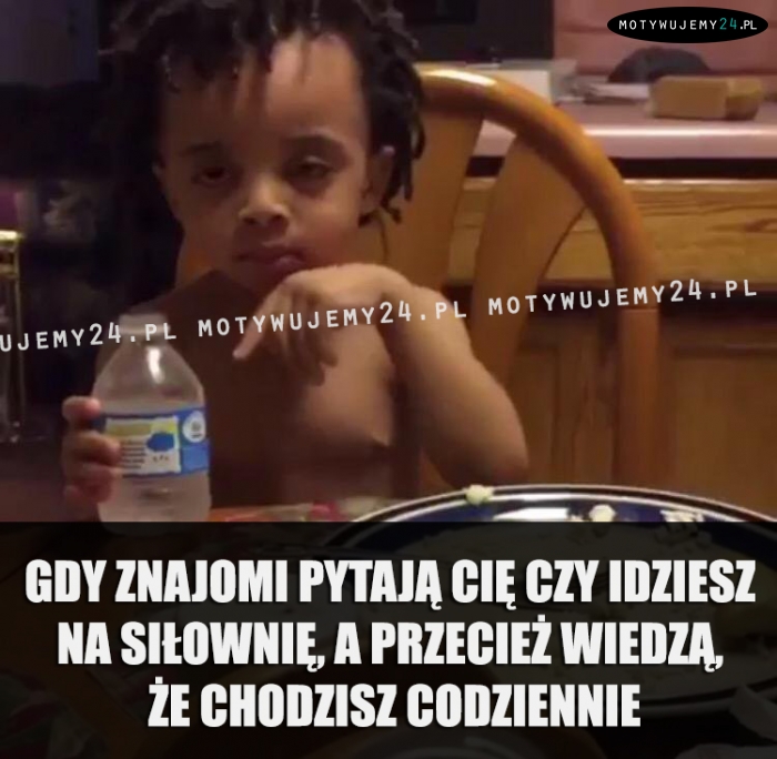 Gdy znajomi pytają Cię czy idziesz na siłownię...