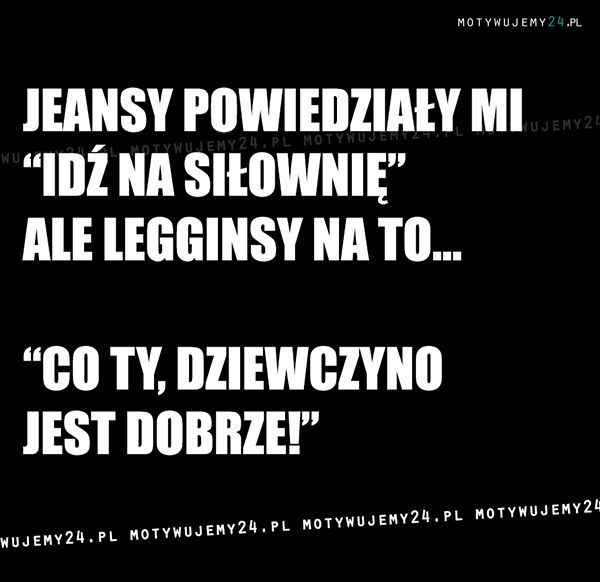 Jensy powiedziały mi...