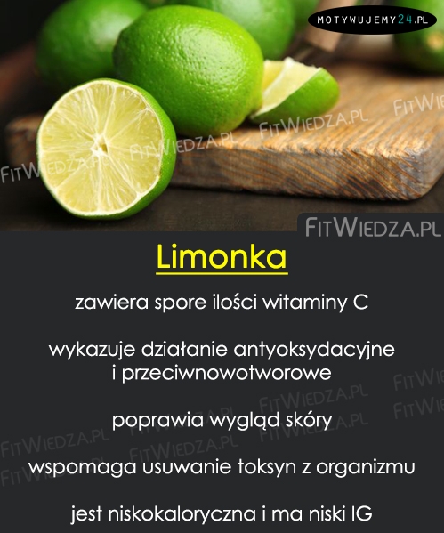 Na upalne dni orzeźwiająca limonka