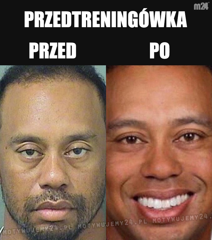 Magia przedtreningówki...