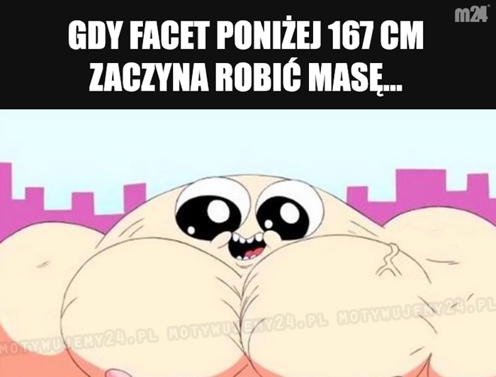 Poniżej 167 cm to już nie wygląda...