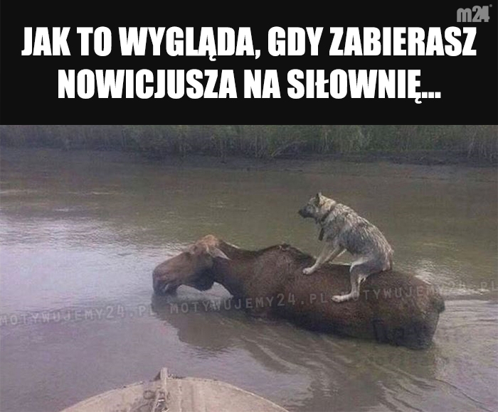 Trzymaj się mnie...