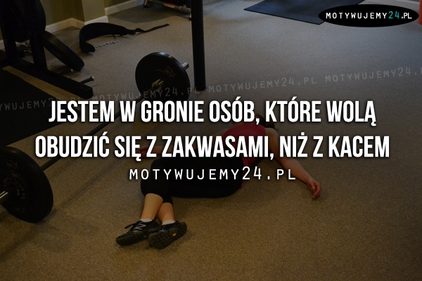 Jestem w gronie osób, które wolą..