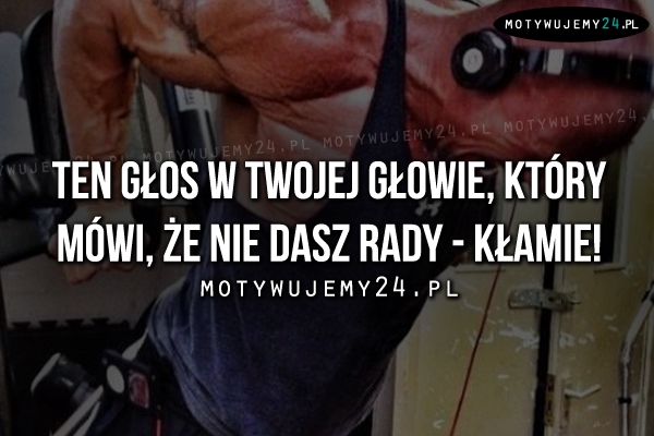 Ten głos w twojej głowie..