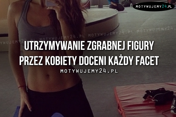 Utrzymywanie zgrabnej figury przez kobiety..