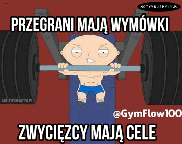 Przegrani mają wymówki..