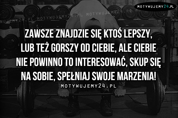 Zawsze znajdzie się ktoś lepszy..