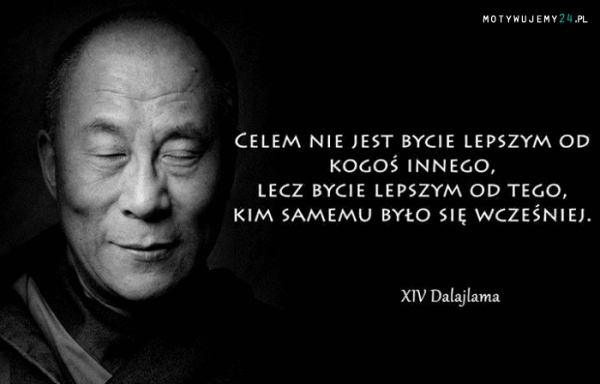 Bądź lepszy od siebie samego