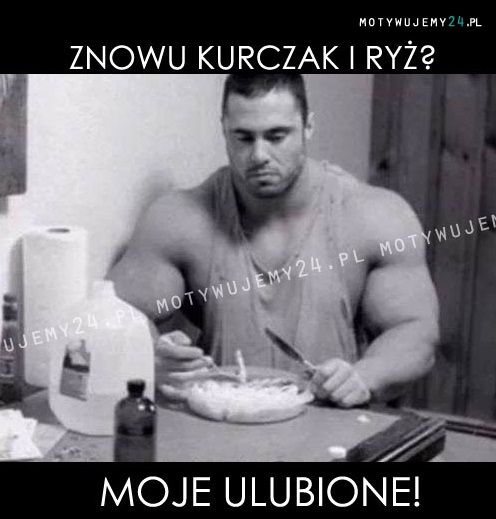 Znowu kurczak i ryż?