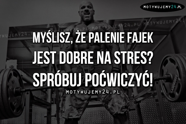 Myślisz, że palenie jest dobre na stres?