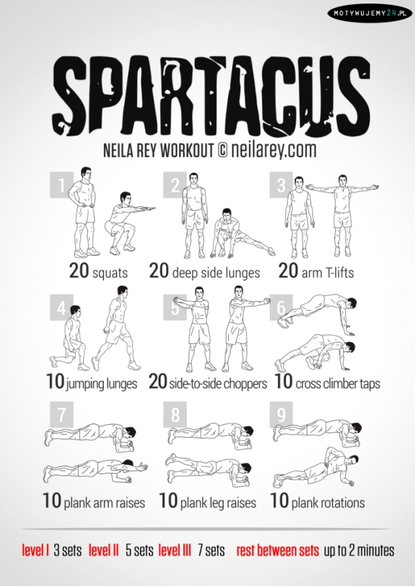 Trening Spartacus'a