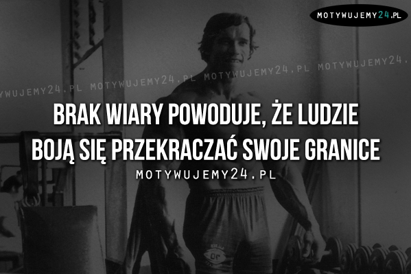 Brak wiary powoduje, że ludzie..