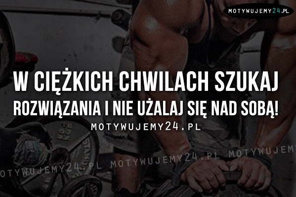 W ciężkich chwilach szukaj...