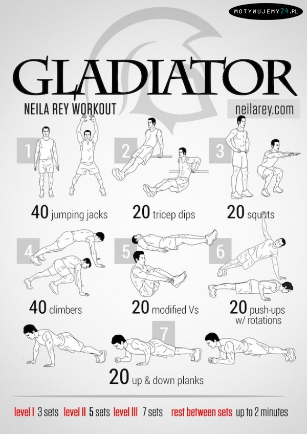 Gladiator workout