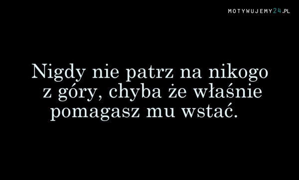 Nigdy nie patrz...