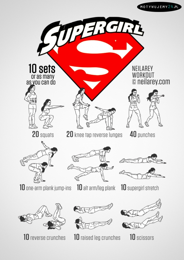 Supergirl workout