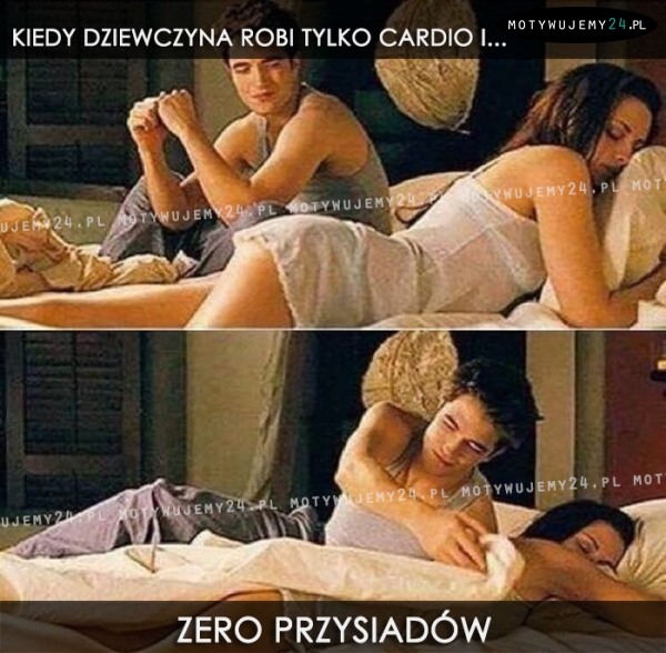 Kiedy dziewczyna robi tylko cardio i...