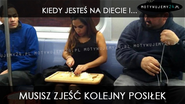 Na diecie nie można czekać...