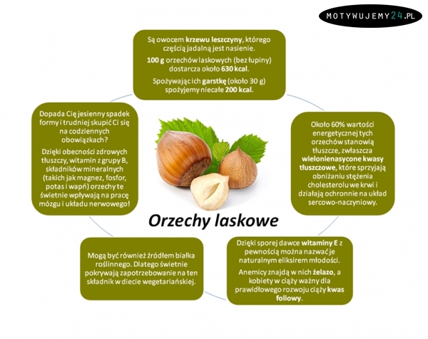 Orzechy laskowe na jesienną chandrę