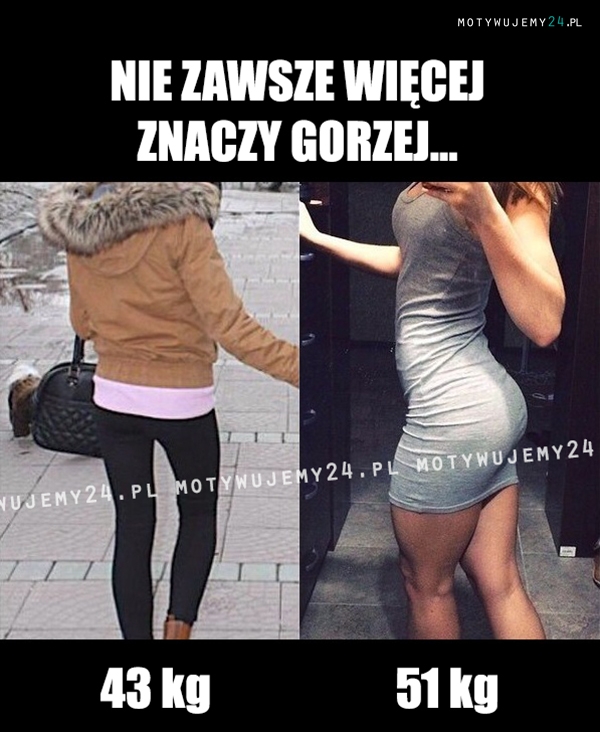 Nie zawsze więcej znaczy gorzej...