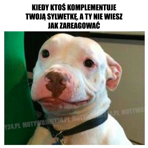 Kiedy ktoś komplementuje Twoją sylwetkę...