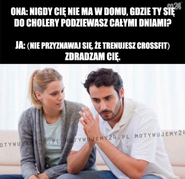 Każda wymówka będzie lepsza...